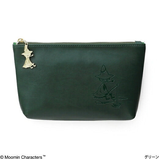 HIGHTIDE HIGHTIDE Bags/Accessories/Moomin Zipper Pouch Snufkin Bag-in-bag Pouch Accessory Case Cute Large Men's Zipper Digital Camera iPod Valentine's Day White Day Schedule Book Timekeeper for Notebooks: 4988342242042