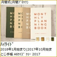 Load image into Gallery viewer, 【20%OFF・期間限定】 スケジュール帳　2018　HIGHTIDE ﾊｲﾀｲﾄﾞ 2018年1月始まり(2017年10月始まり) 手帳 月間式(月間ﾌﾞﾛｯｸ) A6 ｹﾘｰ ｷｬﾗｸﾀｰ 可愛い とじ手帳　手帳　ﾋﾞｼﾞﾈｽ手帳 手帳のﾀｲﾑｷｰﾊﾟｰ :4560431490789
