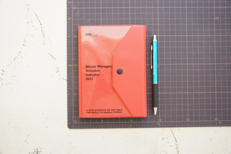 [30% Off - Limited Time Offer] HIGHTIDE 2021 January Start (December 2020 Start) Planner Weekly Left (Horizontal) A6 Diary Minute Manager PK Adult Cute Stylish Adorable Character Planner Cover Schedule Book Planner Time :4026636041121
