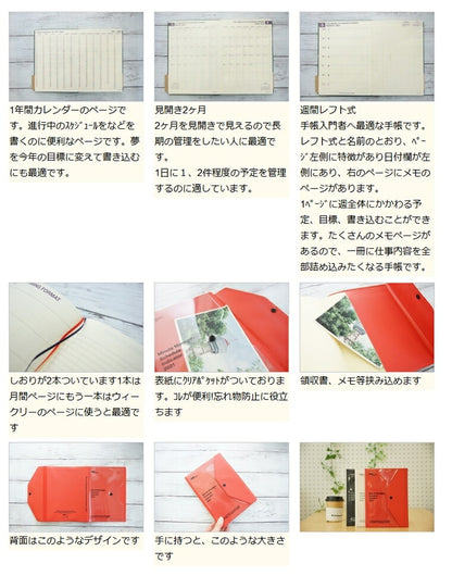 【10%OFF・期間限定】 HIGHTIDE ﾊｲﾀｲﾄﾞ 2021年4月始まり(2021年3月始まり) 手帳 週間ﾚﾌﾄ式(ﾎﾘｿﾞﾝﾀﾙ) A5 21SX3 ﾀﾞｲｱﾘｰ(ﾐﾆｯﾄﾏﾈｰｼﾞｬｰ･PK) 大人かわいい おしゃれ 可愛い ｷｬﾗｸﾀｰ 手帳ｶﾊﾞｰ　日記帳　サイズ  ｽｹ :4988342838672