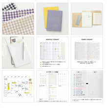 Load image into Gallery viewer, HIGHTIDE 2024 January Start (October 2023 Start) Planner Monthly (Monthly Block) B6 Papillon Adult Cute Stylish Kawaii Character Planner Cover Schedule Book Planner Timekeeper :4948197029489

