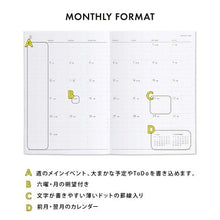 Load image into Gallery viewer, HIGHTIDE ﾊｲﾀｲﾄﾞ 2024年 1月始まり(2023年12月始まり) 手帳 B6 ﾈｰｴ 2024 ｳｨｰｸﾘｰ ﾀﾞｲｱﾘｰ ﾘﾌｨﾙ ﾌﾞﾛｯｸ 大人かわいい おしゃれ かわいい 可愛い ｼｰﾙ 手帳ｶﾊﾞｰ  ｽｹｼﾞｭｰﾙ帳 手帳のﾀｲﾑｷｰﾊﾟｰ :4988342890441

