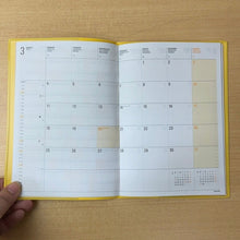Load image into Gallery viewer, [SALE Price] HIGHTIDE Planner April 2024 Start (March 2024 Start) Monthly (Monthly Block) B6 Tai Chi Surrealistic Illustration Diary Refill Block Cute Planner Cover Thin Planner Timekeeper Schedule Book Planner Timekeeper :4902805271325
