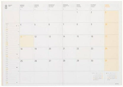 HIGHTIDE ﾊｲﾀｲﾄﾞ 2026 2025年 10月始まり 手帳 B6 ｳｨｰｸﾘｰ ﾌﾞﾛｯｸ Yﾀｲﾌﾟ ﾘﾌｨﾙ 手帳 中身 だけ ﾀﾞｲｱﾘｰ 手帳ｶﾊﾞｰ ﾚﾌｨﾙ  ｽｹｼﾞｭｰﾙ帳 手帳のﾀｲﾑｷｰﾊﾟｰ :4988342875868