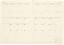Load image into Gallery viewer, 【メール便送料無料】HIGHTIDE ﾊｲﾀｲﾄﾞ 2026 2025年 10月始まり 手帳 A6 ｳｨｰｸﾘｰ ﾌﾞﾛｯｸ ﾎﾟｰｼｭ ﾃﾞｻﾞｲﾝ おしゃれ 大人かわいい 手帳ｶﾊﾞｰ ﾀﾞｲｱﾘｰ ｸﾘｱｶﾊﾞｰ付き  ｽｹｼﾞｭｰﾙ帳 手帳のﾀｲﾑｷｰﾊﾟｰ :4988342845755
