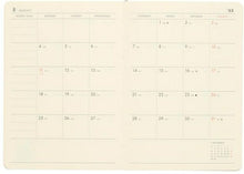 Load image into Gallery viewer, HIGHTIDE ﾊｲﾀｲﾄﾞ 2026 2025年 10月始まり 手帳 A6 ｳｲｰｸﾘｰ ﾌﾞﾛｯｸ Aﾀｲﾌﾟ ﾘﾌｨﾙ 手帳 中身 だけ ﾀﾞｲｱﾘｰ 手帳ｶﾊﾞｰ ﾚﾌｨﾙ  ｽｹｼﾞｭｰﾙ帳 手帳のﾀｲﾑｷｰﾊﾟｰ :4988342894258
