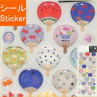 ACTIVE CORPORATION ｱｸﾃｨﾌﾞｺｰﾎﾟﾚｰｼｮﾝ2 ｼｰﾙ ･ 夏柄ﾄﾞﾛｯﾌﾟｼｰﾙ ﾄﾞﾛｯﾌﾟｼｰﾙ　ｳﾁﾜ　ｱｻｶﾞｵ　ｽｲｶ　金魚　花火　夏  ｽｹｼﾞｭｰﾙ帳 手帳のﾀｲﾑｷｰﾊﾟｰ :4990012874156