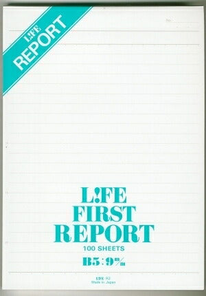 LIFE LIFE Notebook First Report B5 Schedule Book Planner Timekeeper: 4990168015458