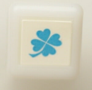 KODOMONOKAO Stamp - Pre-inked stamp Pictograms Clover. Stamp pad, custom, character, cute, notebook, seal, hank. Schedule book, notebook timekeeper. :4990212000355