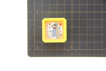 Load image into Gallery viewer, KODOMONOKAO Kaiju Step Pre-inked Stamp H - "Yoku Dekimashita" (Good Job!) - Red-chan - Stamp Pad Ink - Cute Character - Planner - Illustration - 6mm - 5 pcs - 3 pcs - Reward Stamp - Office - Teacher - Schedule Book - Planner Timekeeper :4990212009679
