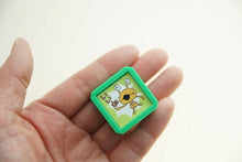 Load image into Gallery viewer, KODOMONOKAO Kaiju Step Pre-inked Stamp H - "Good Job!" Kane-chan Stamp Pad Ink Cute Character Planner Illustration 6mm 5pcs 3pcs Reward Stamp Office Teacher Schedule Planner Timekeeper :4990212009686
