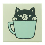 KODOMONOKAO こどものかお ｽﾀﾝﾌﾟ ･ もりのはんこ ｲﾆｼｬﾙC 黒猫 ｽﾀﾝﾌﾟ台 ｵｰﾀﾞｰ ｷｬﾗｸﾀｰ かわいい 手帳 印鑑 ﾊﾝｺ  ｽｹｼﾞｭｰﾙ帳 手帳のﾀｲﾑｷｰﾊﾟｰ :4990212017926