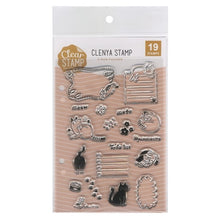 Load image into Gallery viewer, 透明スタンプ クリアスタンプシート CLENYA STAMP 0980-033

