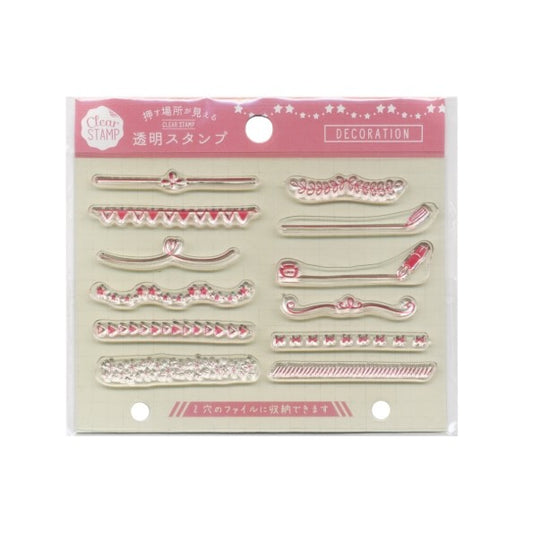 クリアスタンプシートＪ