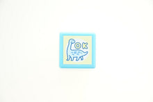 Load image into Gallery viewer, KODOMONOKAO Mini Pon Stamp OK Dinosaur, Stamp Pad, Ink, Cute Character, Planner, Illustration, 6mm, 5 pieces, 3 pieces, Reward Stamp, Office, Teacher, Schedule Book, Planner Timekeeper: 4990212037771
