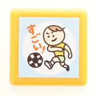KODOMONOKAO こどものかお ｽﾀﾝﾌﾟ ･ ﾐﾆﾎﾟﾝｽﾀﾝﾌﾟ ｻｯｶｰ すごい ｽﾀﾝﾌﾟ台 ｲﾝｸ かわいい ｷｬﾗｸﾀｰ 手帳 ｲﾗｽﾄ 6mm 5個 3個 ごほうびｽﾀﾝﾌﾟ　事務　先生  ｽｹｼﾞｭｰﾙ帳 手帳のﾀｲﾑｷｰﾊﾟｰ :4990212038068