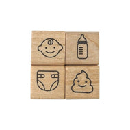 KODOMONOKAO こどものかお ｽﾀﾝﾌﾟ ･ 手帳はんこ部 4Pｾｯﾄ 赤ちゃん ｽﾀﾝﾌﾟ台 ｲﾝｸ かわいい ｷｬﾗｸﾀｰ 手帳 ｲﾗｽﾄ 6mm 5個 3個 ごほうびｽﾀﾝﾌﾟ 事務 先生 ｽｹｼﾞｭｰﾙ帳 手帳のﾀｲﾑｷｰﾊﾟｰ :4990212039089