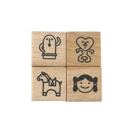 KODOMONOKAO こどものかお ｽﾀﾝﾌﾟ ･ 手帳はんこ部 4Pｾｯﾄ 古代人 ｽﾀﾝﾌﾟ台 ｲﾝｸ かわいい ｷｬﾗｸﾀｰ 手帳 ｲﾗｽﾄ 6mm 5個 3個 ごほうびｽﾀﾝﾌﾟ 事務 先生 ｽｹｼﾞｭｰﾙ帳 手帳のﾀｲﾑｷｰﾊﾟｰ :4990212039140