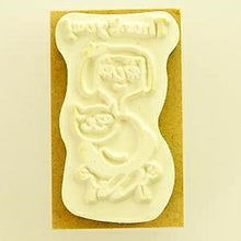 Load image into Gallery viewer, KODOMONOKAO Children's Face Stamp Office Stamp D Thank you Order Alphabet Numbers Ink Teacher Address Character Schedule Book Notebook Time Keeper :4990212182938
