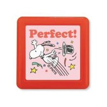Load image into Gallery viewer, ＃スヌーピー ＃ｽﾇｰﾋﾟｰ 浸透印 ｽﾀﾝﾌﾟ Perfect ピーナッツ かわいい 評価印 :4990212218569
