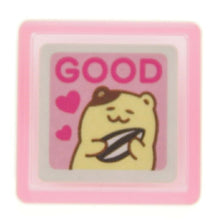 Load image into Gallery viewer, KODOMONOKAO こどものかお ｽﾀﾝﾌﾟ ･ ﾐﾆｽﾀﾝﾌﾟ浸透印C ﾊﾑｽﾀｰ GOOD ｽﾀﾝﾌﾟ台 ｲﾝｸ かわいい ｷｬﾗｸﾀｰ 手帳 ｲﾗｽﾄ 5個 3個 ごほうびｽﾀﾝﾌﾟ　事務　先生  ｽｹｼﾞｭｰﾙ帳 手帳のﾀｲﾑｷｰﾊﾟｰ :4990212342790
