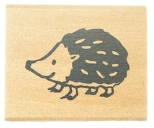 Load image into Gallery viewer, KODOMONOKAO Piccolo Stamp - Hedgehog, Custom Alphabet, Numbers, Ink, Teacher, Address, Character, Designed Stationery, Planner, Timekeeper for Planners :4990212357565
