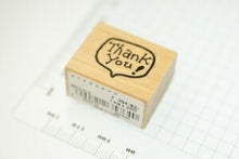 Load image into Gallery viewer, KODOMONOKAO Piccolo Stamp "Thank you" Stamp Pad, Order, Character, Cute, Notebook, Stamp, HANKO, Planner, Notebook Time Keeper :4990212357640
