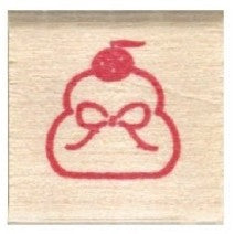 画像をギャラリービューアに読み込む, ＃こどものかお ニューミニワンポイントスタンプ 11021-084 鏡餅 こどものかお :4990212732843
