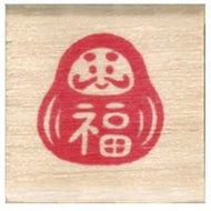 ＃こどものかお ニューミニワンポイントスタンプ 11021-086 ダルマ 福 こどものかお :4990212732867