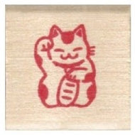 ＃こどものかお ニューイヤーミニワンポイント 招き猫 11021-087 こどものかお :4990212732874