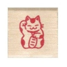 Load image into Gallery viewer, ＃こどものかお ニューイヤーミニワンポイント 招き猫 11021-087 こどものかお :4990212732874
