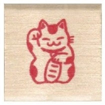 画像をギャラリービューアに読み込む, こどものかお ニューイヤーミニワンポイント 招き猫 11021-087
