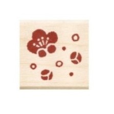 ＃こどものかお ワンポイントスタンプ 梅散らし 11024-066 こどものかお :4990212735660