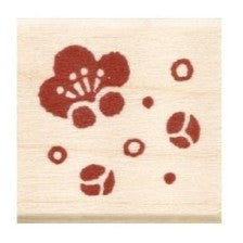 ＃こどものかお ワンポイントスタンプ 梅散らし 11024-066 こどものかお :4990212735660
