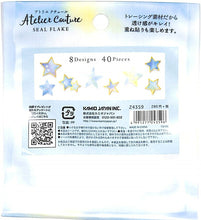 Load image into Gallery viewer, KAMIO JAPAN Seal - PM Atelier Couture Seal Flake/Star, Seal Book, Lucky Bag, Schedule, Deco, Sticker, Diary, Flower, Pattern, Heart, Star, Musical Note, Mark Seal, Schedule Book, Timekeeper for Planners :4991277243596
