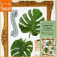 画像をギャラリービューアに読み込む, KAMIO JAPAN ｶﾐｵｼﾞｬﾊﾟﾝ ｼｰﾙ ･ PM_WALL DECO SEAL/INTERIOR GREEN 観葉植物 壁用ｼｰﾙ  ｽｹｼﾞｭｰﾙ帳 手帳のﾀｲﾑｷｰﾊﾟｰ :4991277454633
