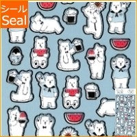 画像をギャラリービューアに読み込む, ＃ｻﾏｰｼｰﾙ/ｼﾛｸﾏ --- : Summer Seal/Polar Bear :4991277463666
