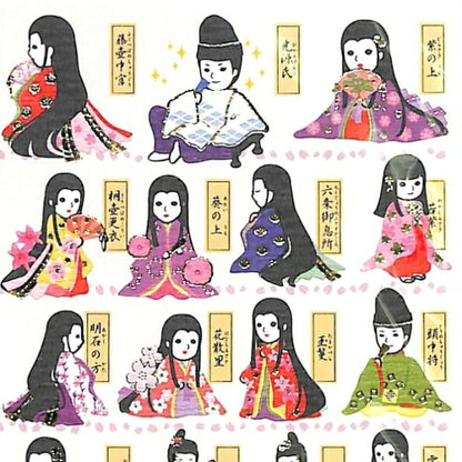 KAMIO JAPAN ｶﾐｵｼﾞｬﾊﾟﾝ ｼｰﾙ ･ にほんのしｰる/GENJI-MONOGATARI 源氏物語 光源氏 ｼｰﾙ帳 福袋 ｽｹｼﾞｭｰﾙ ﾃﾞｺ ｽﾃｯｶｰ ﾀﾞｲｱﾘｰ ごほうび 花 ｱﾙﾌｧﾍﾞｯﾄ  ｽｹｼﾞｭｰﾙ帳 手帳のﾀｲﾑｷｰﾊﾟｰ :4991277463970