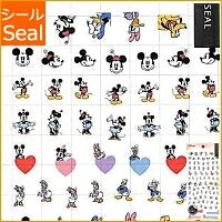 KAMIO JAPAN カミオジャパン シール ・ PETIT SEAL ミッキー&ミニー  スケジュール帳 手帳のタイムキーパー :4991277883655
