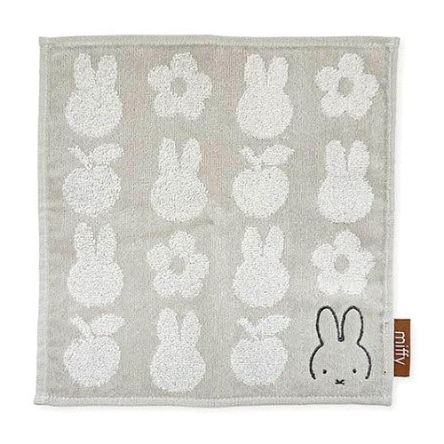 ＃マリモクラフト MIFFY タオルハンカチ シルエットハンカチ グレー (株)日本法令 :4994209087169