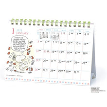 Load image into Gallery viewer, ＃25年CL/179水彩ｽｹｼﾞｭｰﾙ/PEANUTS(卓上) :4995027142467
