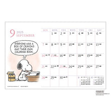 Load image into Gallery viewer, ＃25年CL/179水彩ｽｹｼﾞｭｰﾙ/PEANUTS(卓上) :4995027142467
