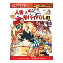 画像をギャラリービューアに読み込む, 人体のサバイバル　　　１　科学漫画サバイ

