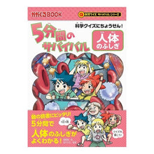 画像をギャラリービューアに読み込む, ５分間のサバイバル　人体のふしぎ
