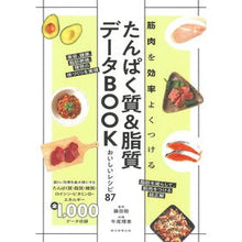 Load image into Gallery viewer, ＃藤田聡 ＃たんぱく質＆脂質データＢＯＯＫ ﾌｼﾞﾀｻﾄｼ --- 朝日新聞出版 筋肉を効率よくつける たんぱく質＆脂質データBOOK おいしいレシピ87 : Satoshi Fujita Protein \u0026 Lipid Data Book :9784023333895
