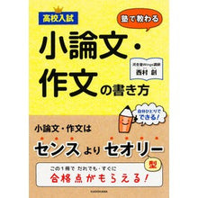 画像をギャラリービューアに読み込む, 高校入試　塾で教わる小論文・作文の書き方
