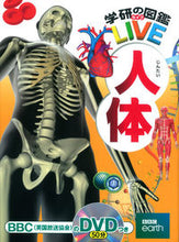 画像をギャラリービューアに読み込む, #学研プラス #人体ＤＶＤつき
