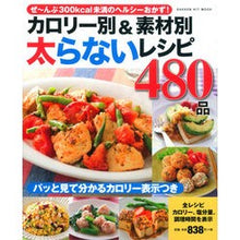 画像をギャラリービューアに読み込む, カロリー別＆素材別　太らないレシピ４８０
