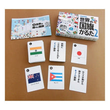 画像をギャラリービューアに読み込む, かるた　世界の国旗かるた　　　２
