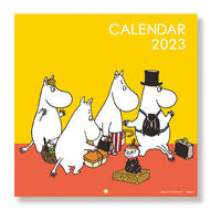 #Gakken Plus #'23 Moomin Wall Calendar Square